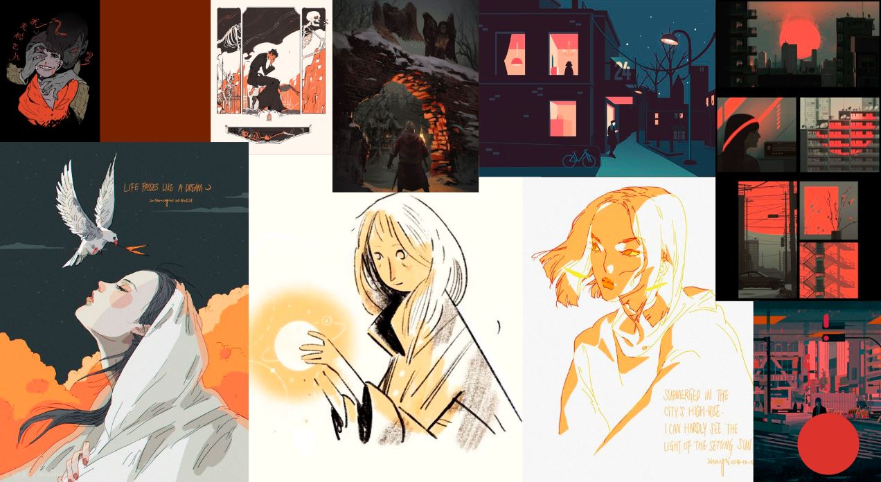 Moodboard visual