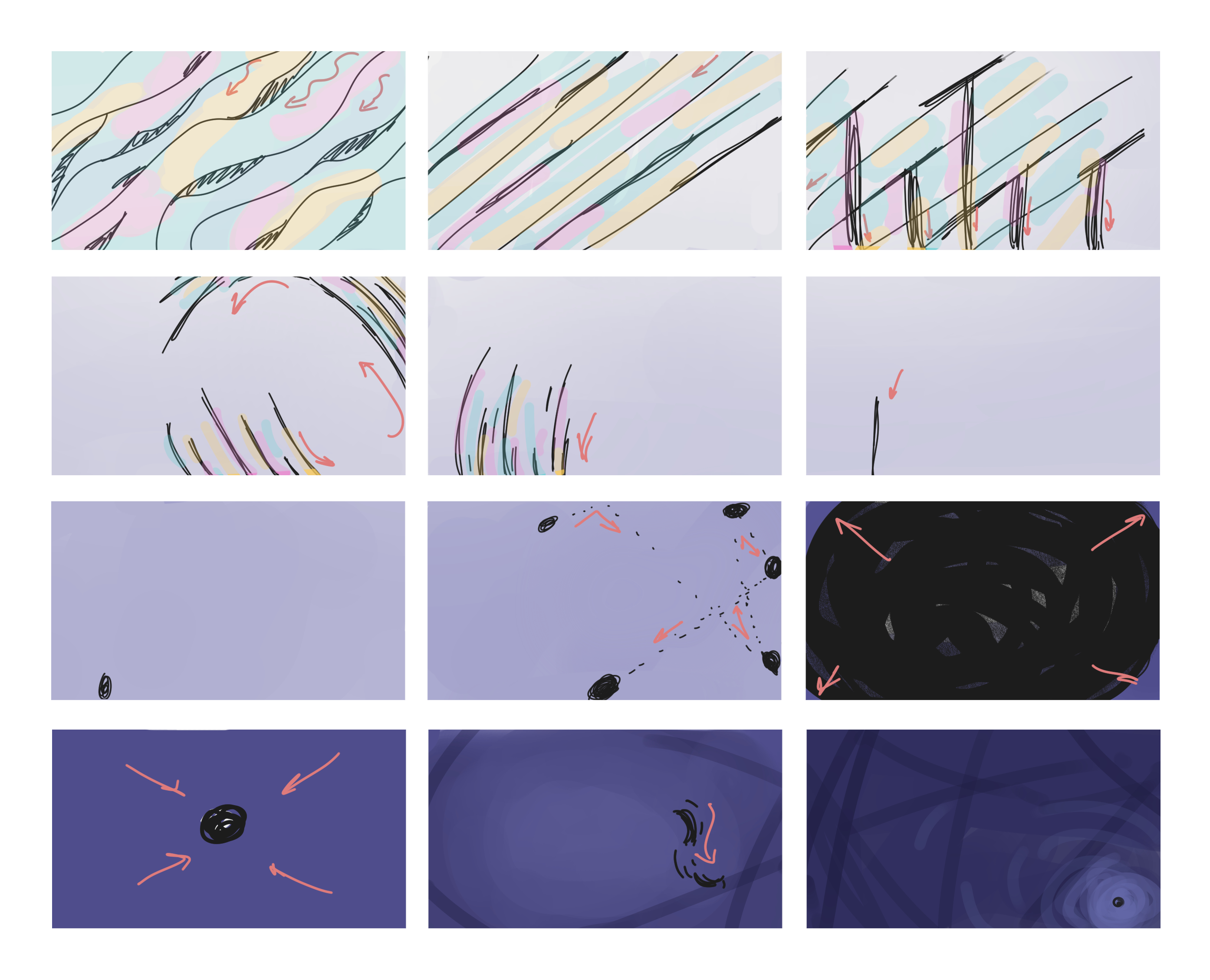 Storyboard - Tristeza