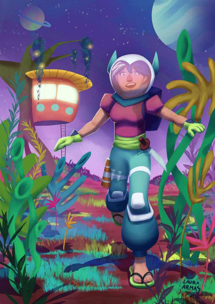 Cassie, la astronauta exploradora